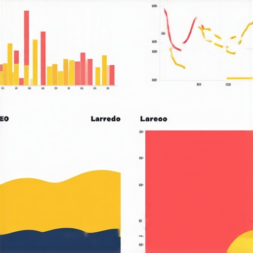 A graph illustrating local SEO performance metrics for Laredo businesses.