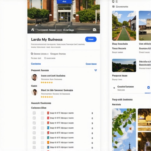 Screenshot of a comprehensive Google My Business profile for a Laredo business