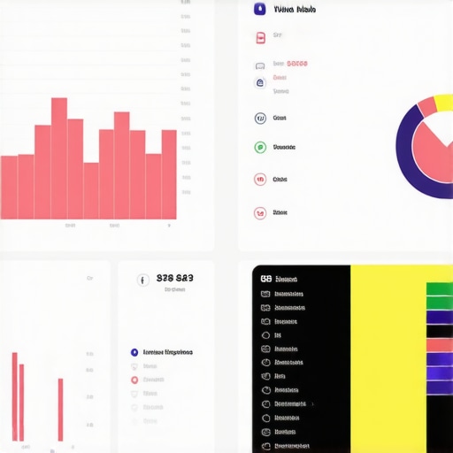 Business owner reviewing local SEO analytics dashboard