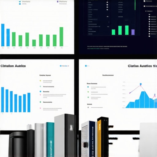 SEO analyst reviewing local search metrics on computers, symbolizing ongoing local SEO maintenance.