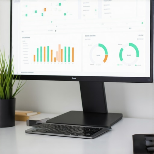 Using Analytics for Local SEO Maintenance Digital marketer analyzing SEO performance with dashboards and charts.